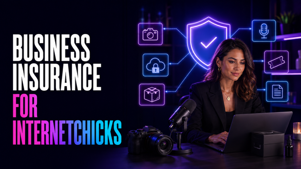 Business Insurance for Internetchicks: Creator Coverage Business Insurance for Internetchicks