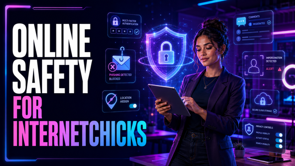 Online Safety for Internetchicks: Privacy, Scams, Harassment, and Account Security Online Safety for Internetchicks