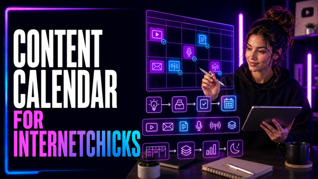 Content Calendar for Internetchicks: Complete Guide content calendar